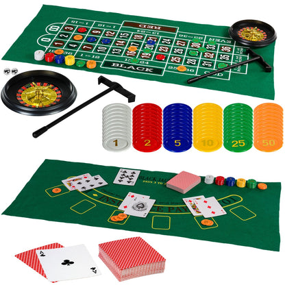 GAMES PLANET 15-in-1 Multi game tafel Donkere houtlook