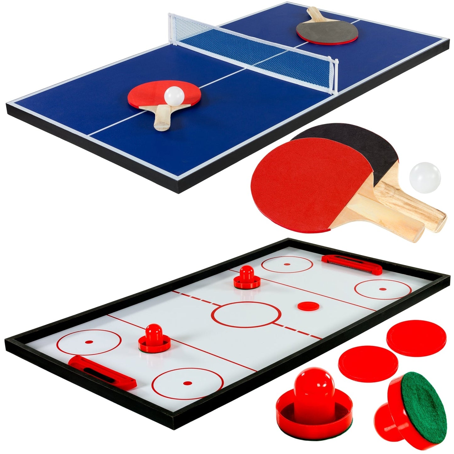 GAMES PLANET 15-in-1 Multi game tafel Donkere houtlook