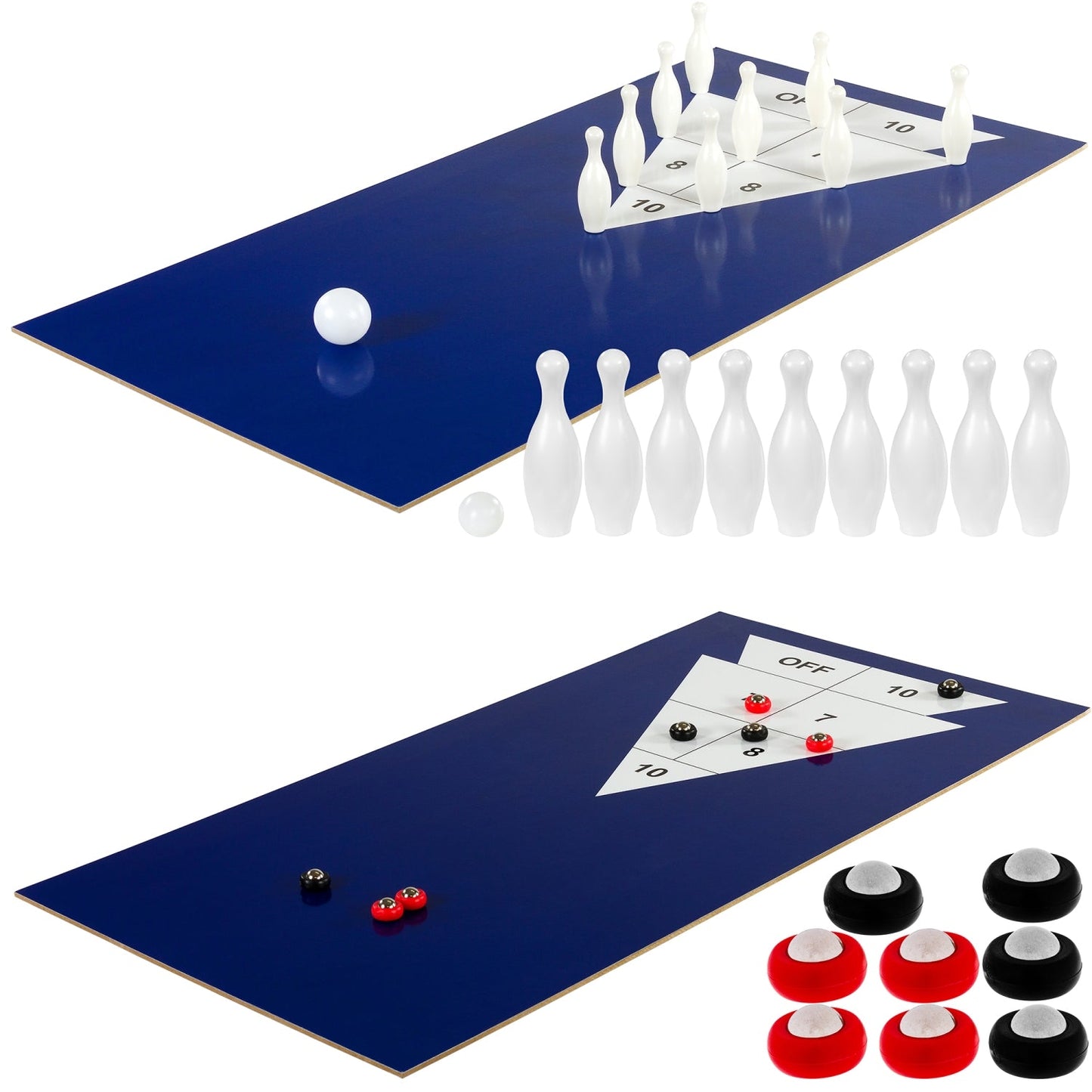 GAMES PLANET 15-in-1 Multi game tafel Donkere houtlook