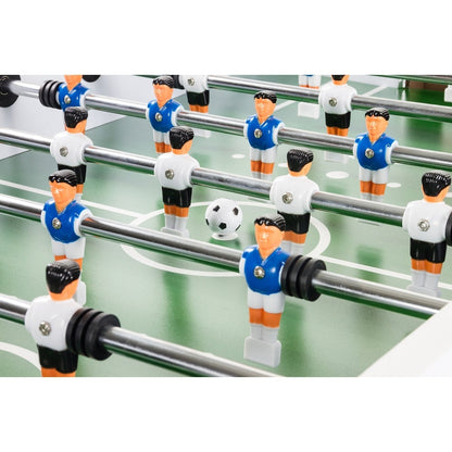 GAMES PLANET Voetbaltafel Leeds 140 x 73 x 87 cm Wit