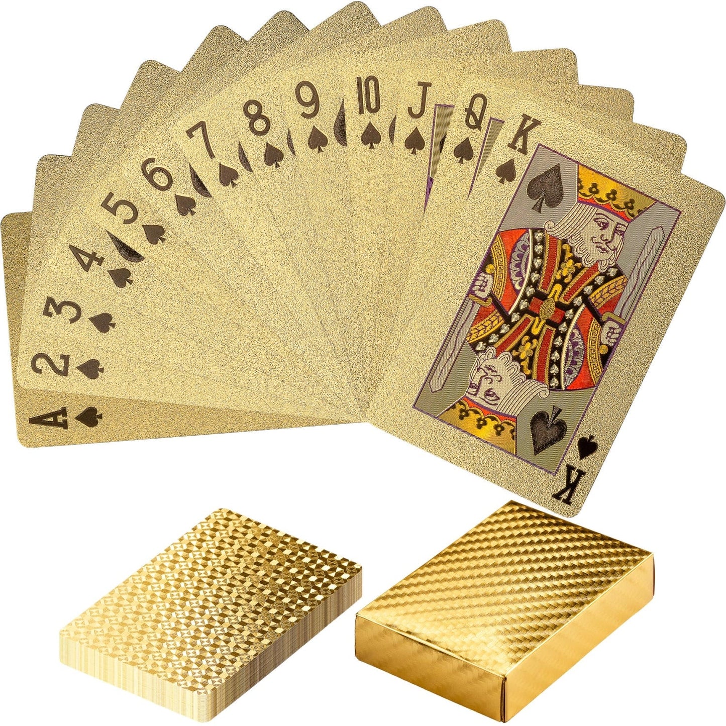 GAMES PLANET Poker kaarten Goud