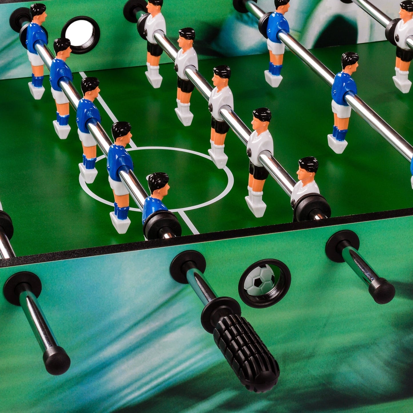 GAMES PLANET Voetbaltafel opvouwbaar Voetbalprint