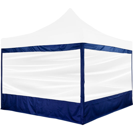 INSTENT Zijwand Pro met venster voor paviljoen 3 x 2 m Blauw