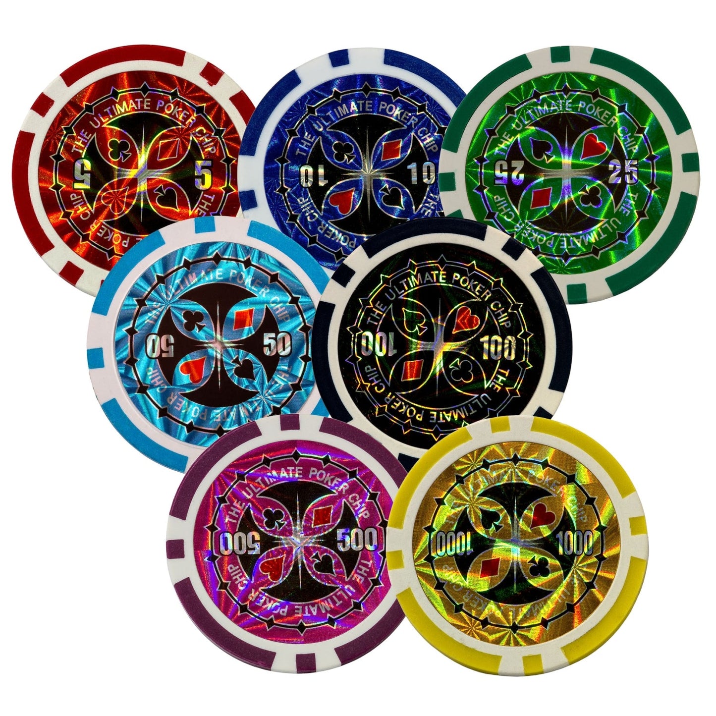 GAMES PLANET Ultimate Pokerset 600-delig