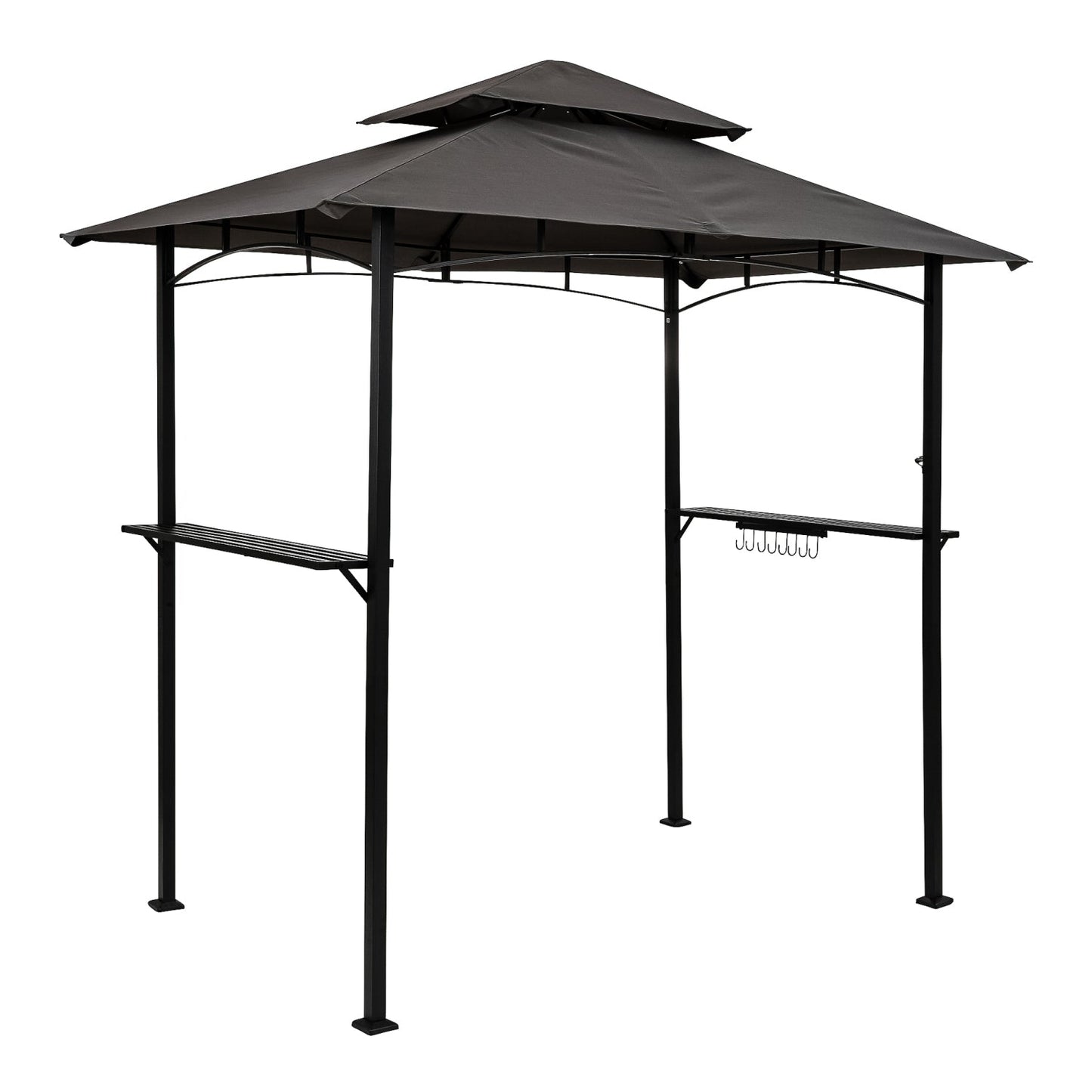 STILISTA BBQ Paviljoen 240 x 150 x 245 cm Antraciet