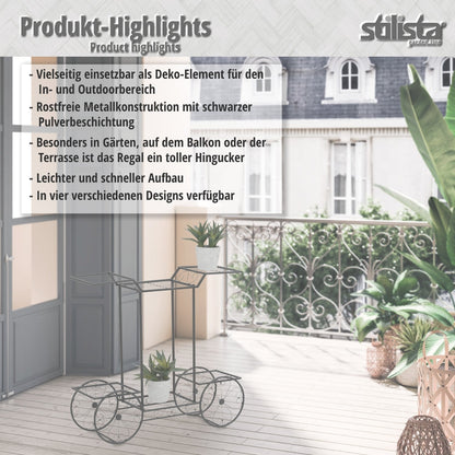 STILISTA Planten standaard Trolley