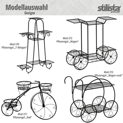 STILISTA Planten standaard Trolley