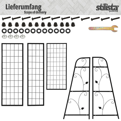 STILISTA Planten standaard 3 Planken