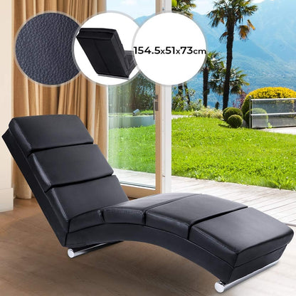 Miadomodo Relaxfauteuil zwart