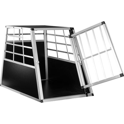 PETSTUFF Hondentransportbox Aluminium Maat L 90º