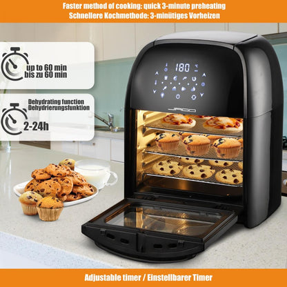 Jago Airfryer 12L zwart