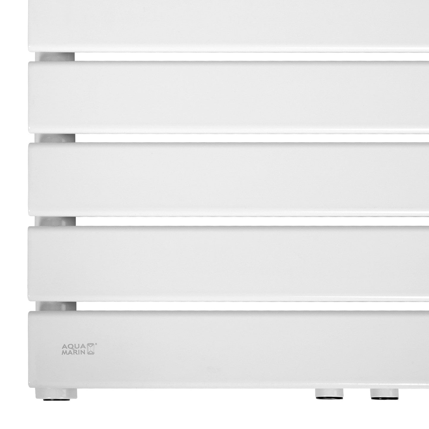 Aquamarin Badkamerradiator Middenaansluiting 150 x 45 x 15 cm Wit