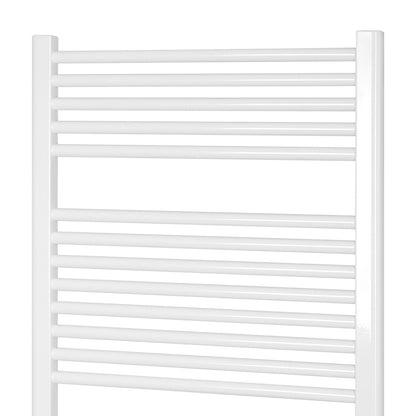 Aquamarin Badkamerradiator Middenaansluiting 180 x 60 x 10 cm Wit