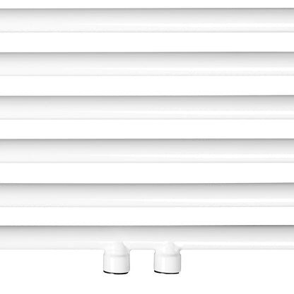 Aquamarin Badkamerradiator Middenaansluiting 180 x 60 x 10 cm Wit