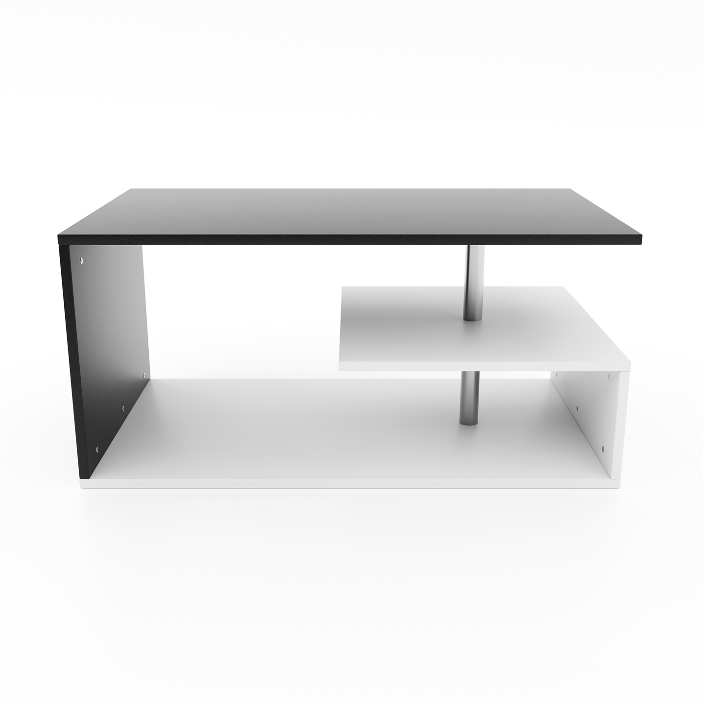 Miadomodo Salontafel - wit/donkergrijs