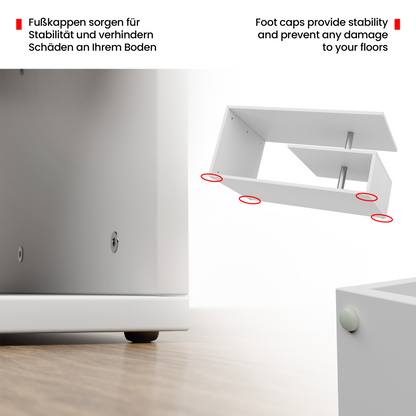 Miadomodo Salontafel - wit