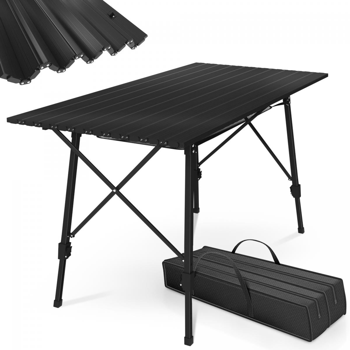 Miadomodo Campingtafel - Zwart