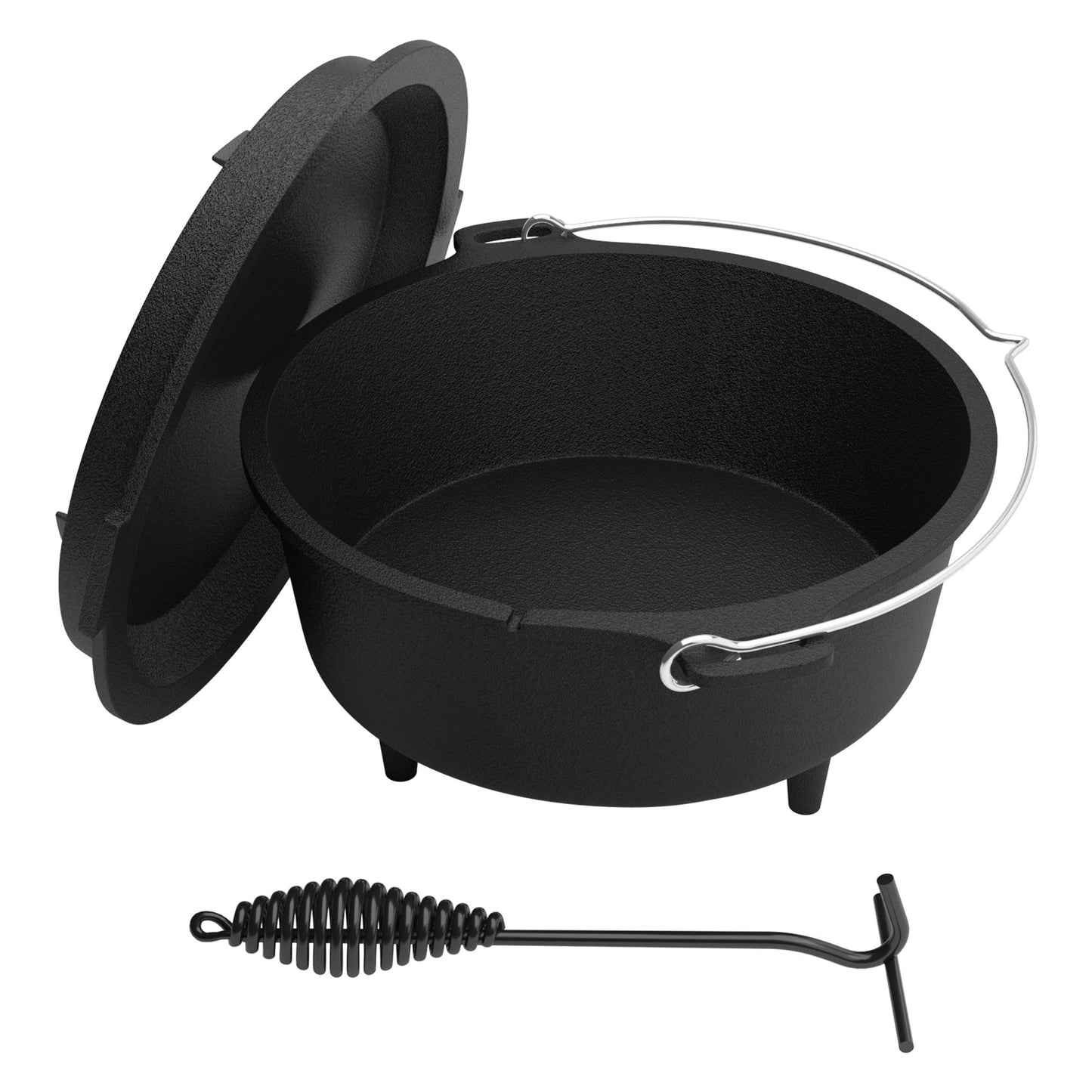 BBQ Chief Dutch Oven Braadpan 4,2 L met voetjes