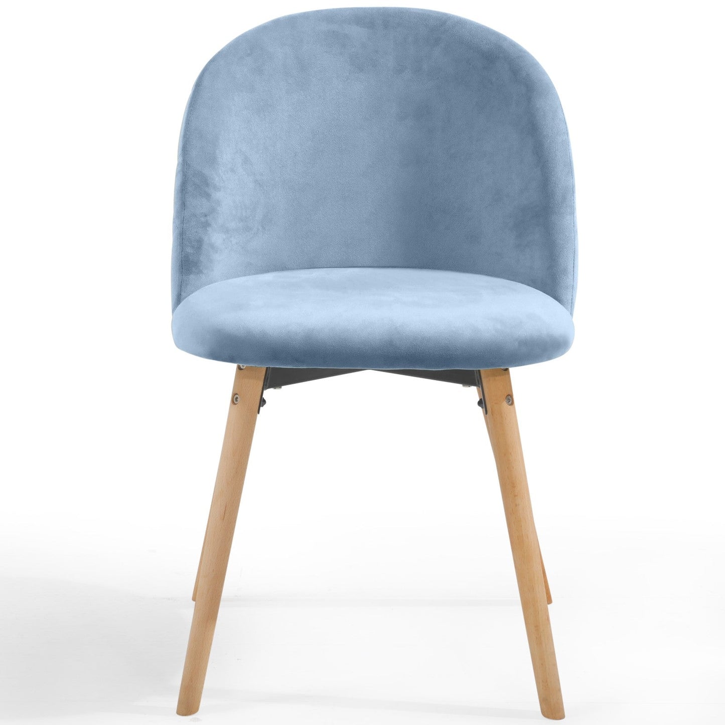 Miadomodo Eetkamerstoelen Turquoise Set van 2