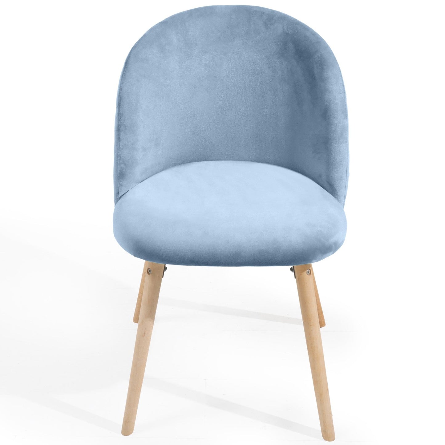 Miadomodo Eetkamerstoelen Turquoise Set van 2