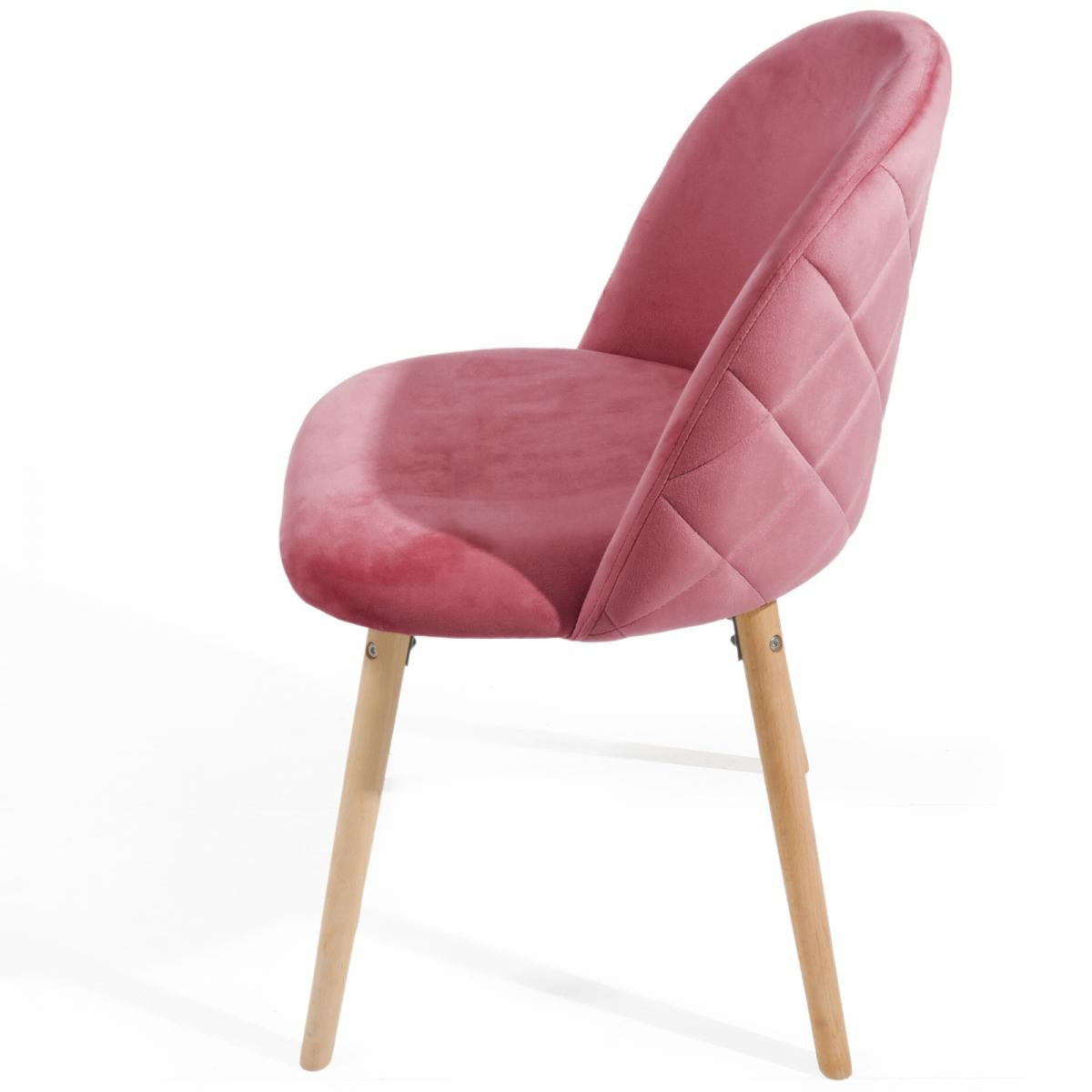 Miadomodo Eetkamerstoelen Roze Set van 6