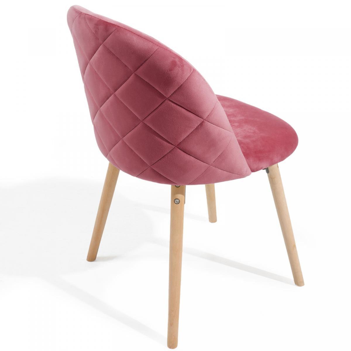 Miadomodo Eetkamerstoelen Roze Set van 6