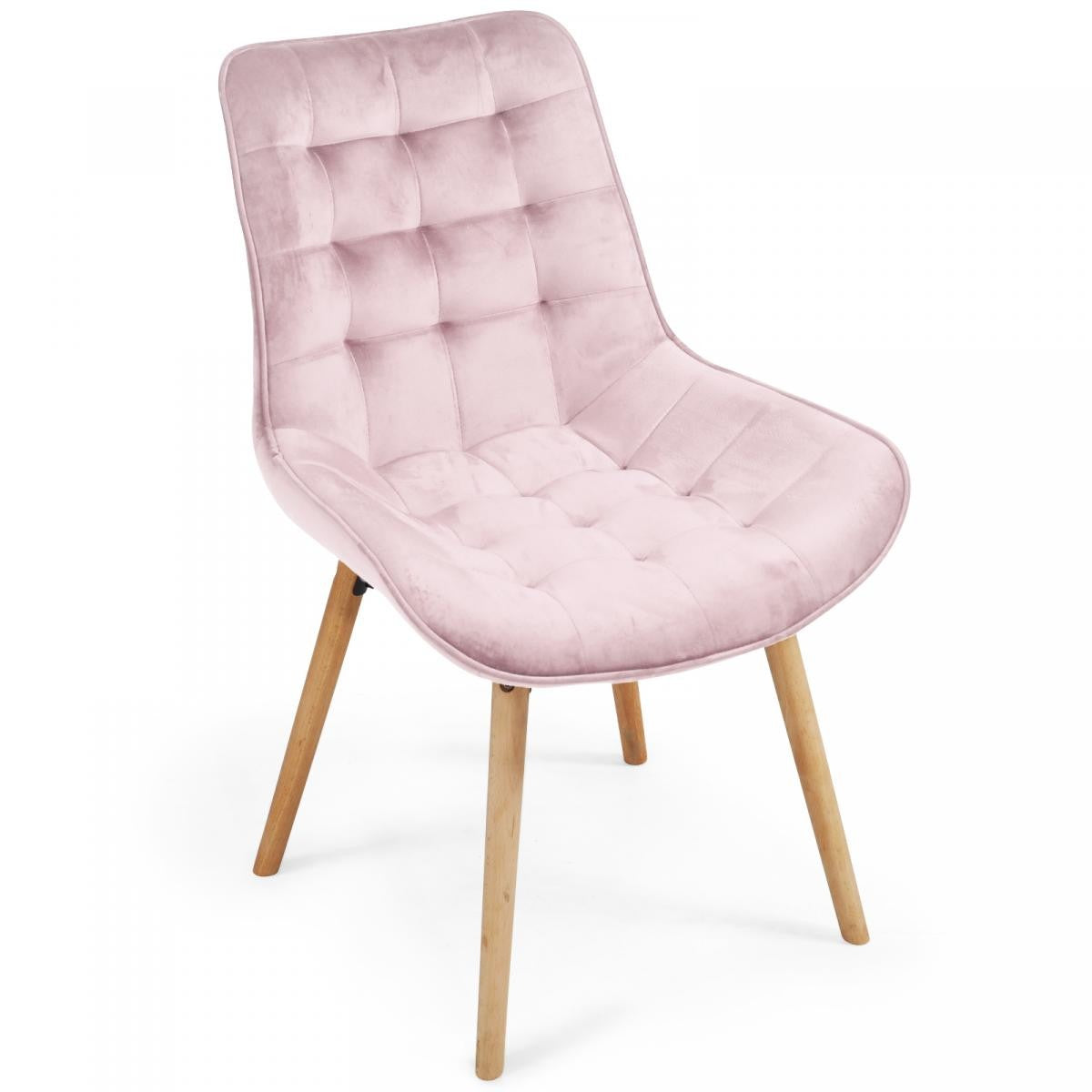 Miadomodo Eetkamerstoelen Roze Set van 8