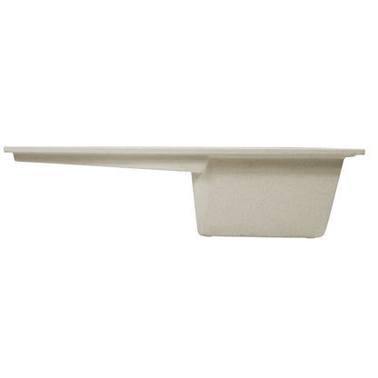 Aquamarin Spoelbak Graniet Beige 75,9 x 22 x 45,9 cm