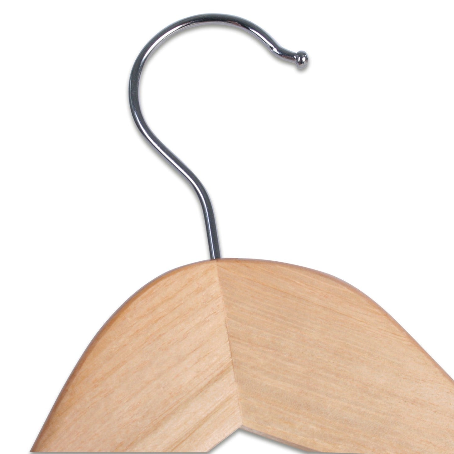 Jago Houten kleerhangers 30 stuks-naturel