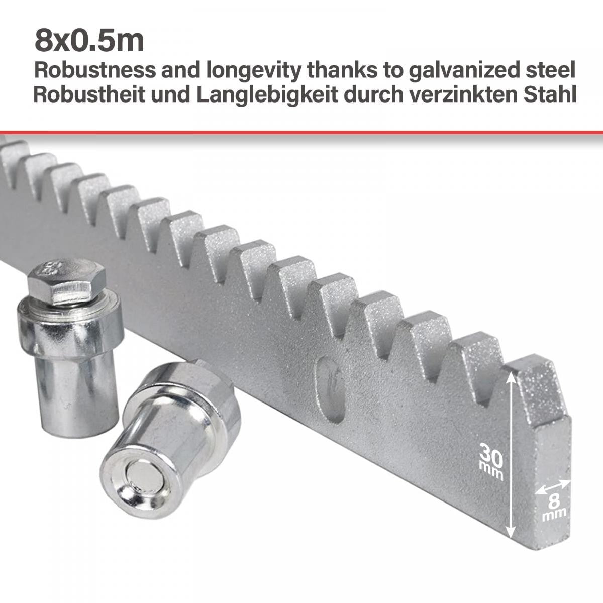 Timbertech Schuifpoortaandrijving 600kg grijs