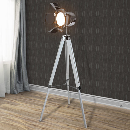 Jago Vloerlamp met driepoot-witte glans